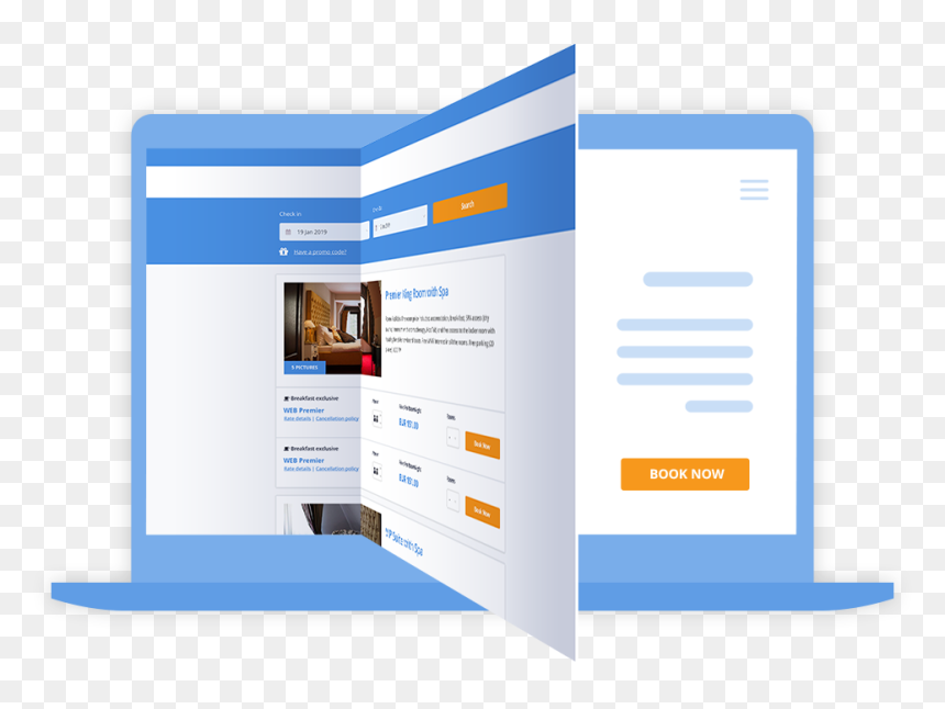 Web Page, HD Png Download - book now button png