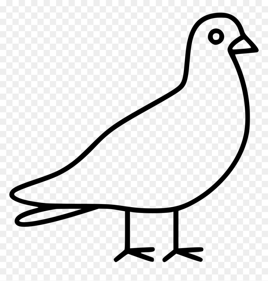 Dove - Line Art, HD Png Download - dove png images