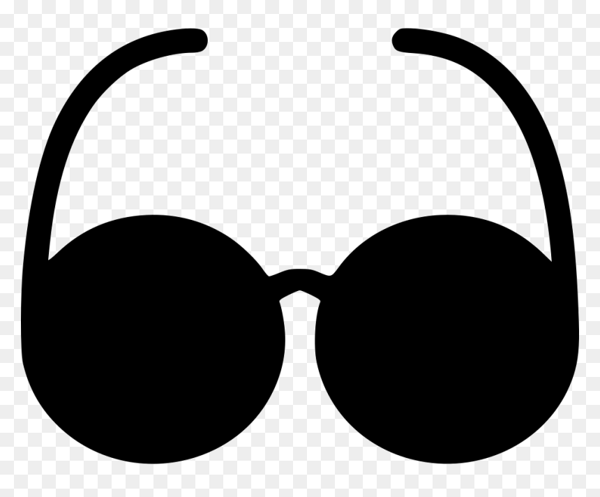Sun Glasses - Circle, HD Png Download - sun with sunglasses png