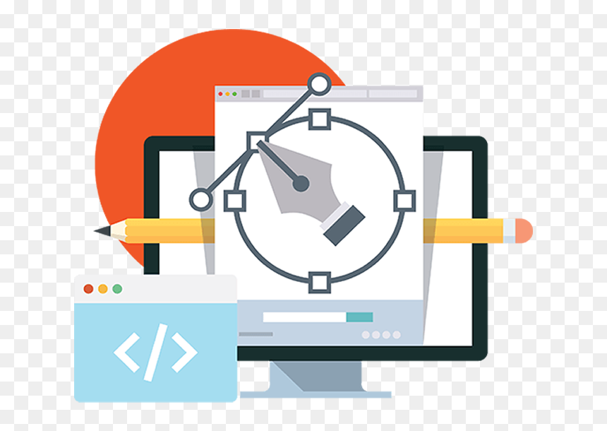 Img, HD Png Download - web development png