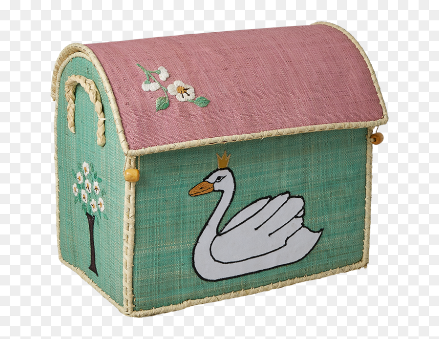 Small Ugly Duckling Story Themed Raffia Toy Storage - Velky Box Na Hracky, HD Png Download - duckling png