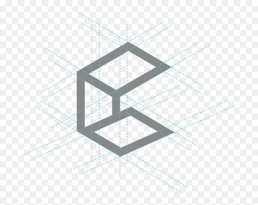 The Cosa Studio Master Logo Was Developed With Architectural - Florence, HD Png Download - hexagon shape png