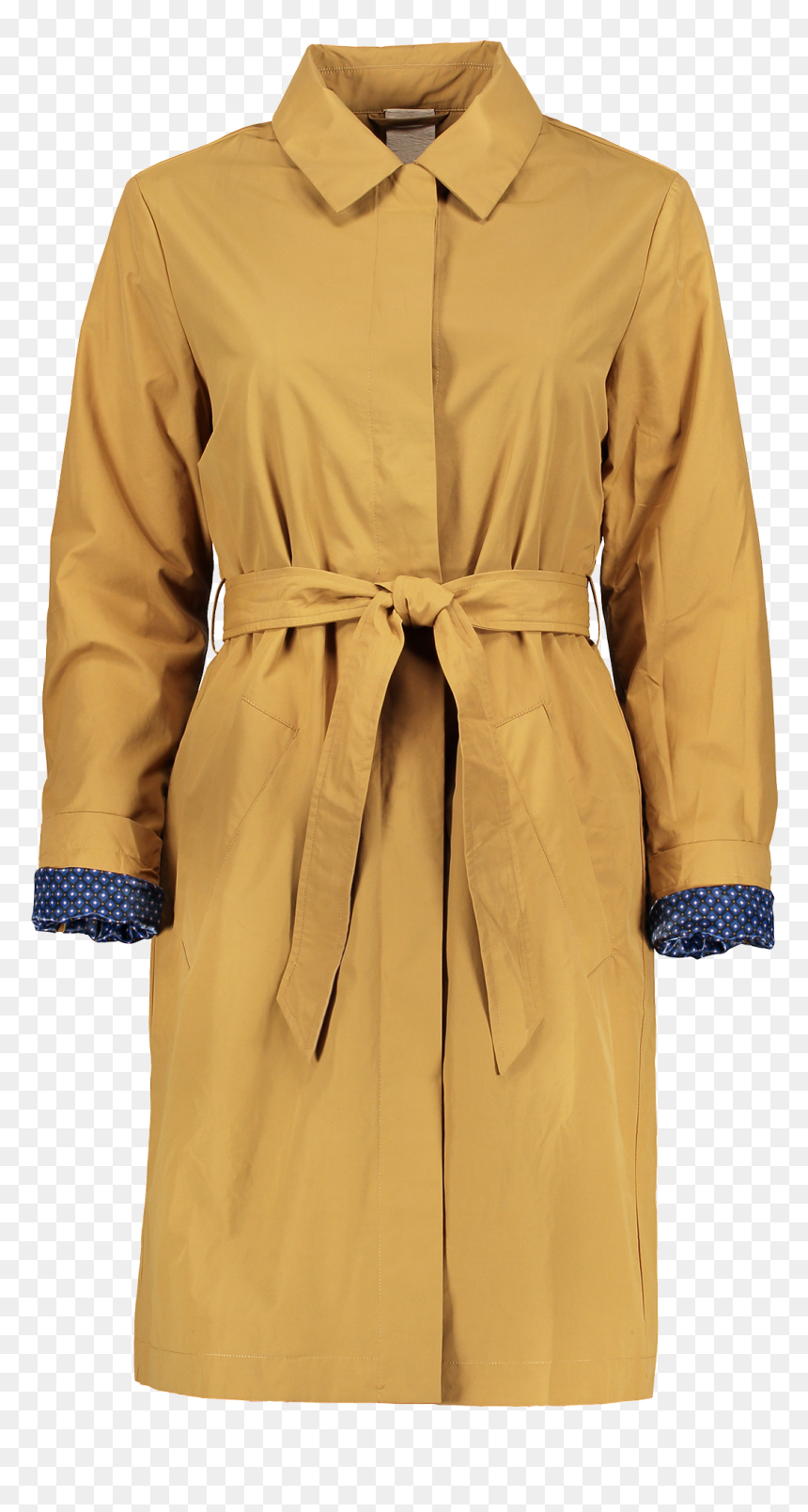 Carine Trench Coat Khaki - Overcoat, HD Png Download - trench coat png