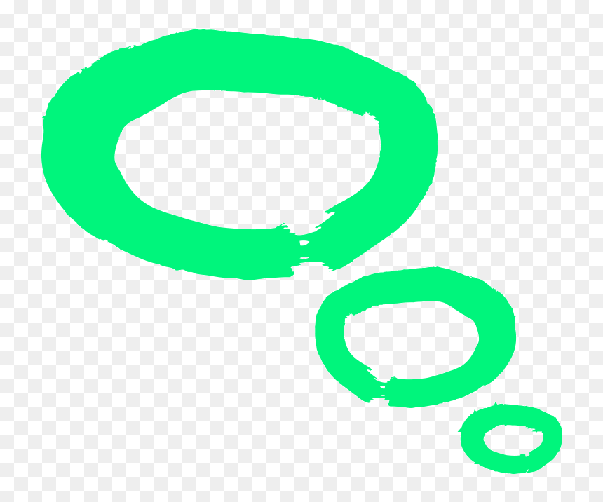 Circle , Png Download - Circle, Transparent Png - thoughts png