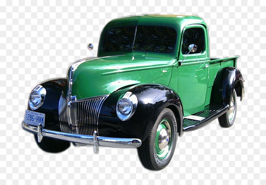 Car Pickup Truck Thames Trader Peterbilt Ford Motor - Classic Truck Transparent Background, HD Png Download - old truck png