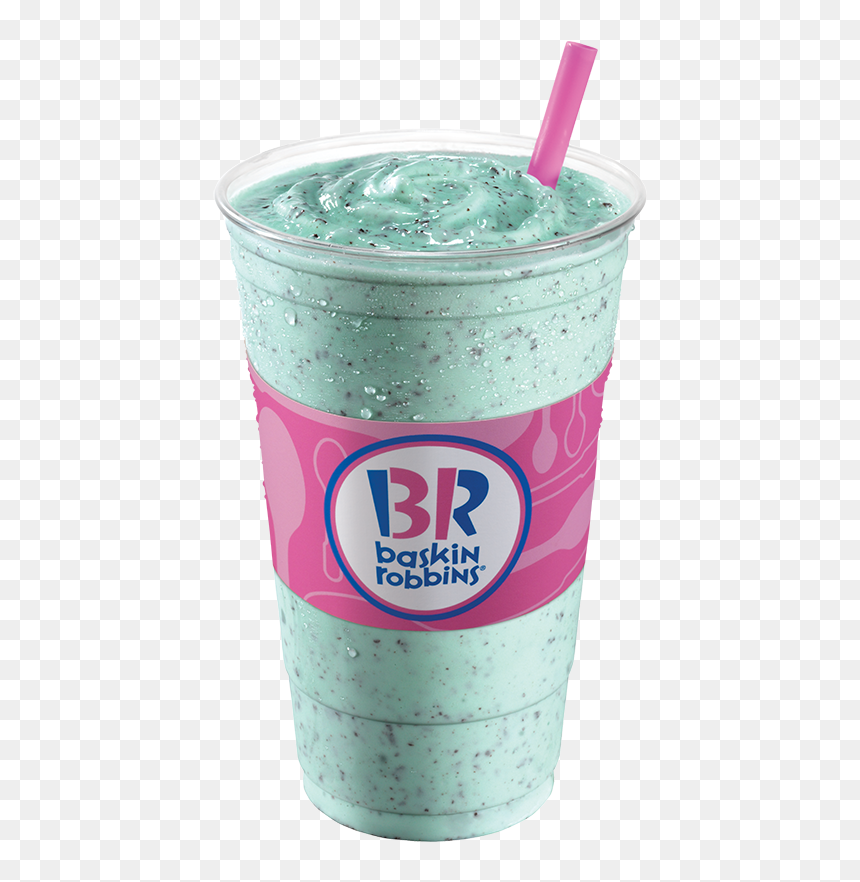 Baskin Robbins Mint Shake, HD Png Download - milk shake png