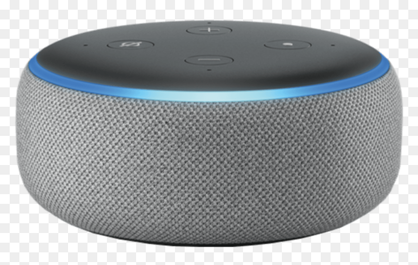 Amazon Echo Dot Hellgrau Stoff - Echo Dot 3rd Generation, HD Png Download - echo dot png