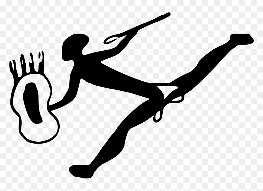 Painting Africa Bushmen Computer Icons Silhouette - Clip Art, HD Png Download - computer silhouette png