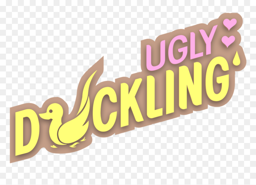 Ugly Duckling - Calligraphy, HD Png Download - duckling png