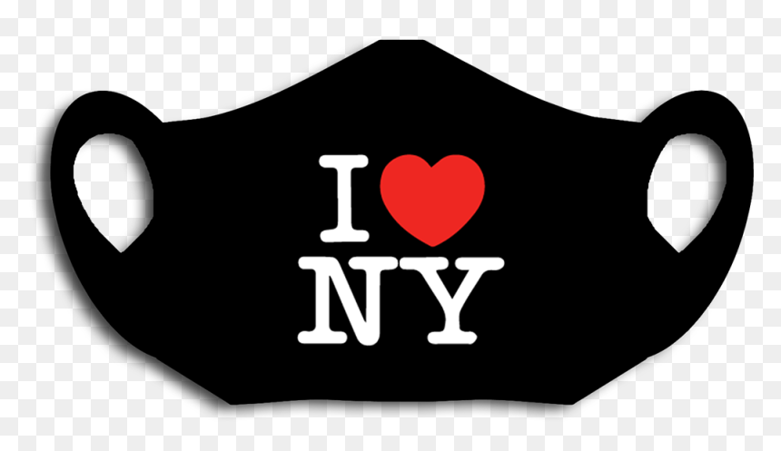 1128 I Love New York Face Cover Product - Love Ny, HD Png Download - i love ny png
