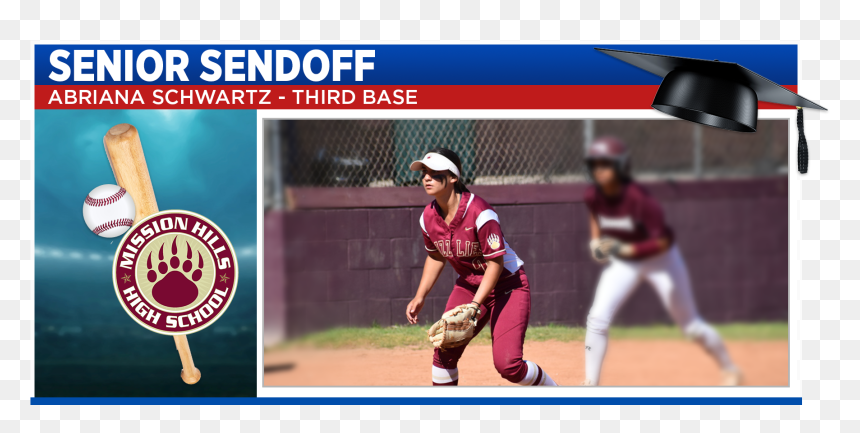 College Softball, HD Png Download - softball player png