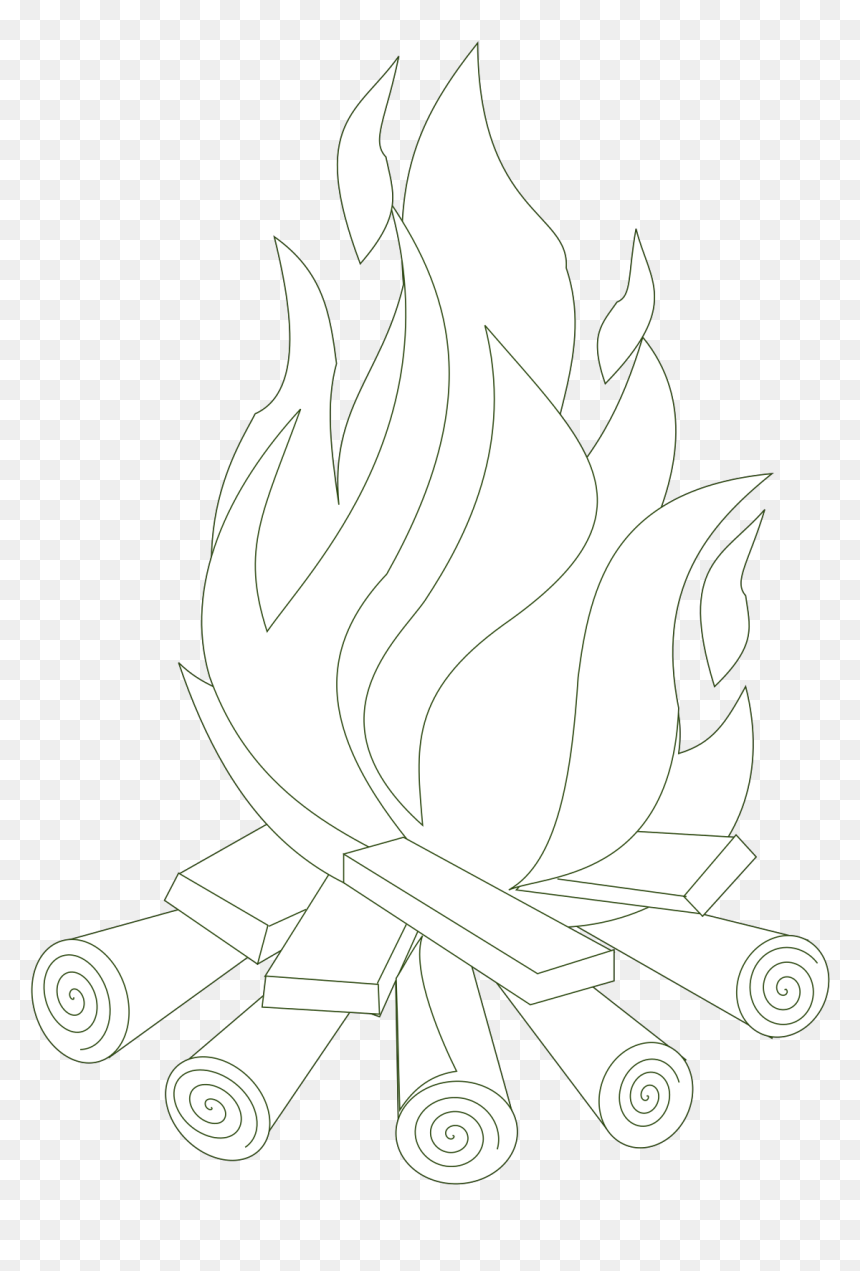 Love Happy Chhoti Holi, HD Png Download - fire outline png