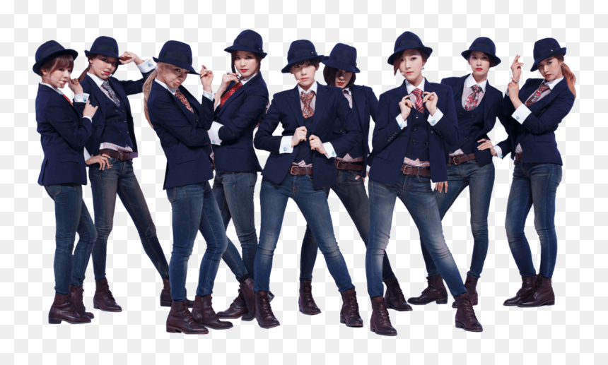 Girls Generation Dressed As Boys , Png Download - Mr Mr On Stage Snsd, Transparent Png - boys png