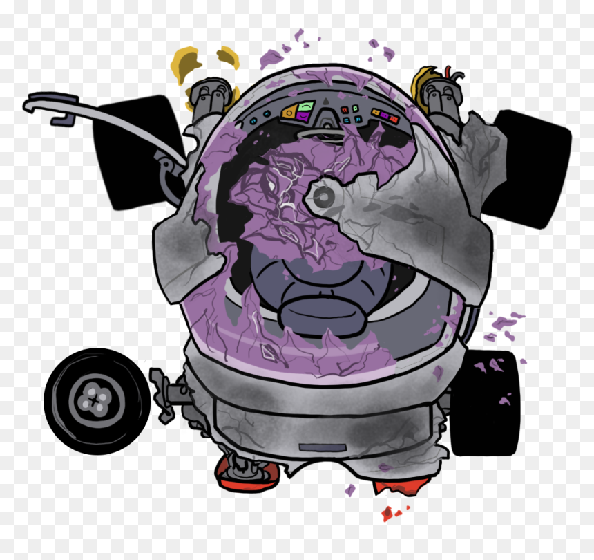 Transparent Looking Forward Clipart - Illustration, HD Png Download - destroyed car png