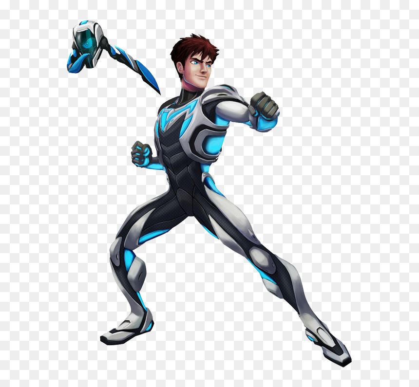 Cartoon Max Steel, HD Png Download - max payne png