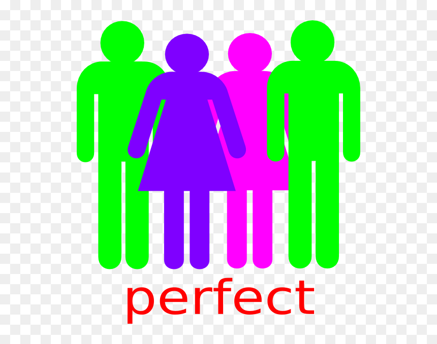 Men And Women Stick Figures, HD Png Download - stick people png