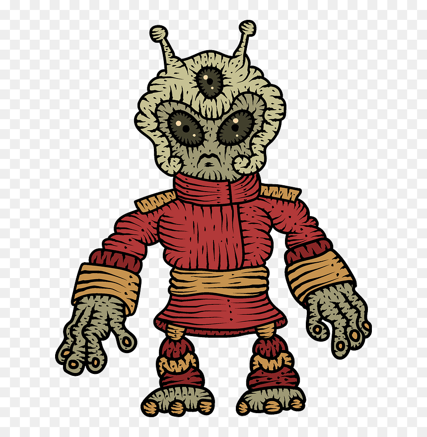 Alien Clipart - Illustration, HD Png Download - alien clipart png