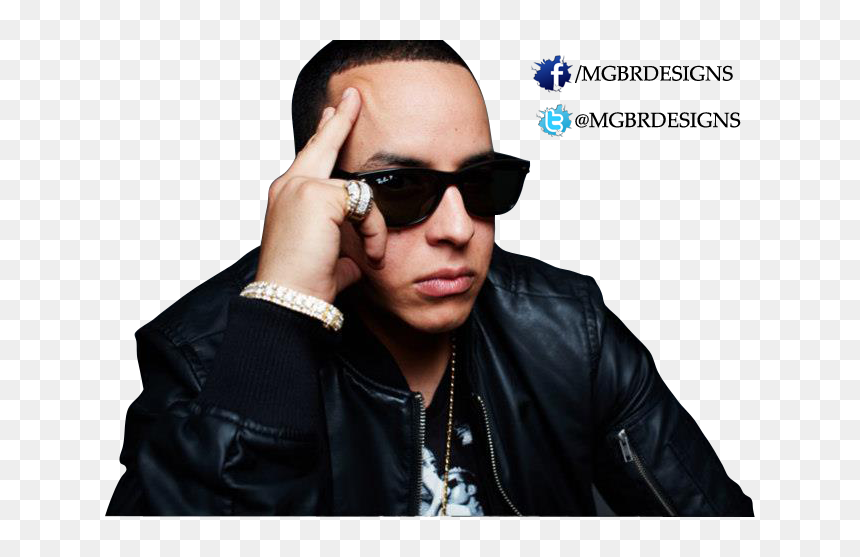 Share This Image - Leather Jacket, HD Png Download - daddy yankee png