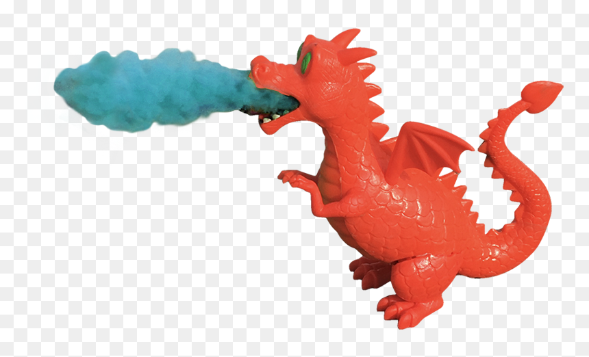 Fire Breathing Dragon - Animal Figure, HD Png Download - fire breathing dragon png