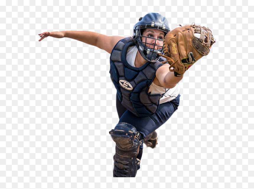 Softball Player Pictures Transparent, HD Png Download - softball player png