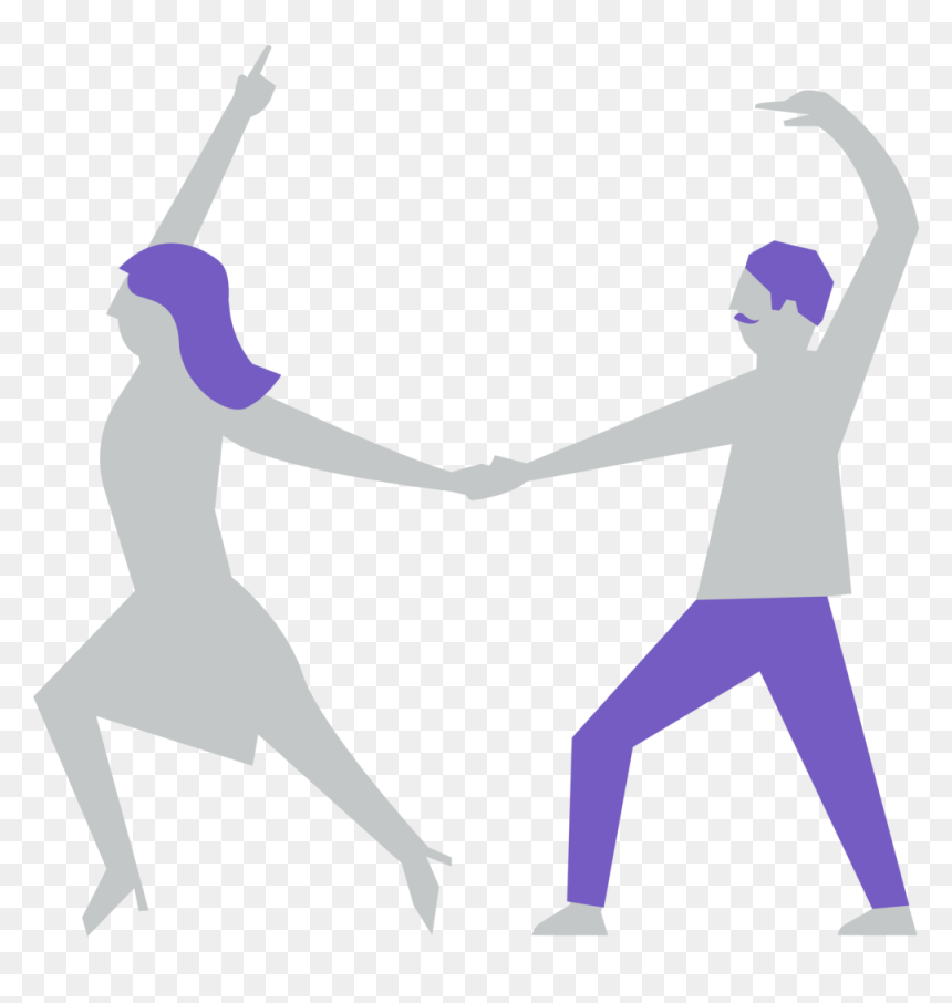 Transparent Dancing Couple Png - Illustration, Png Download - dancing couple png