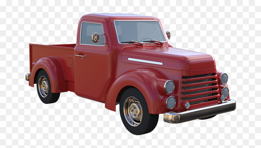 Old Pickup Truck Png, Transparent Png - old truck png