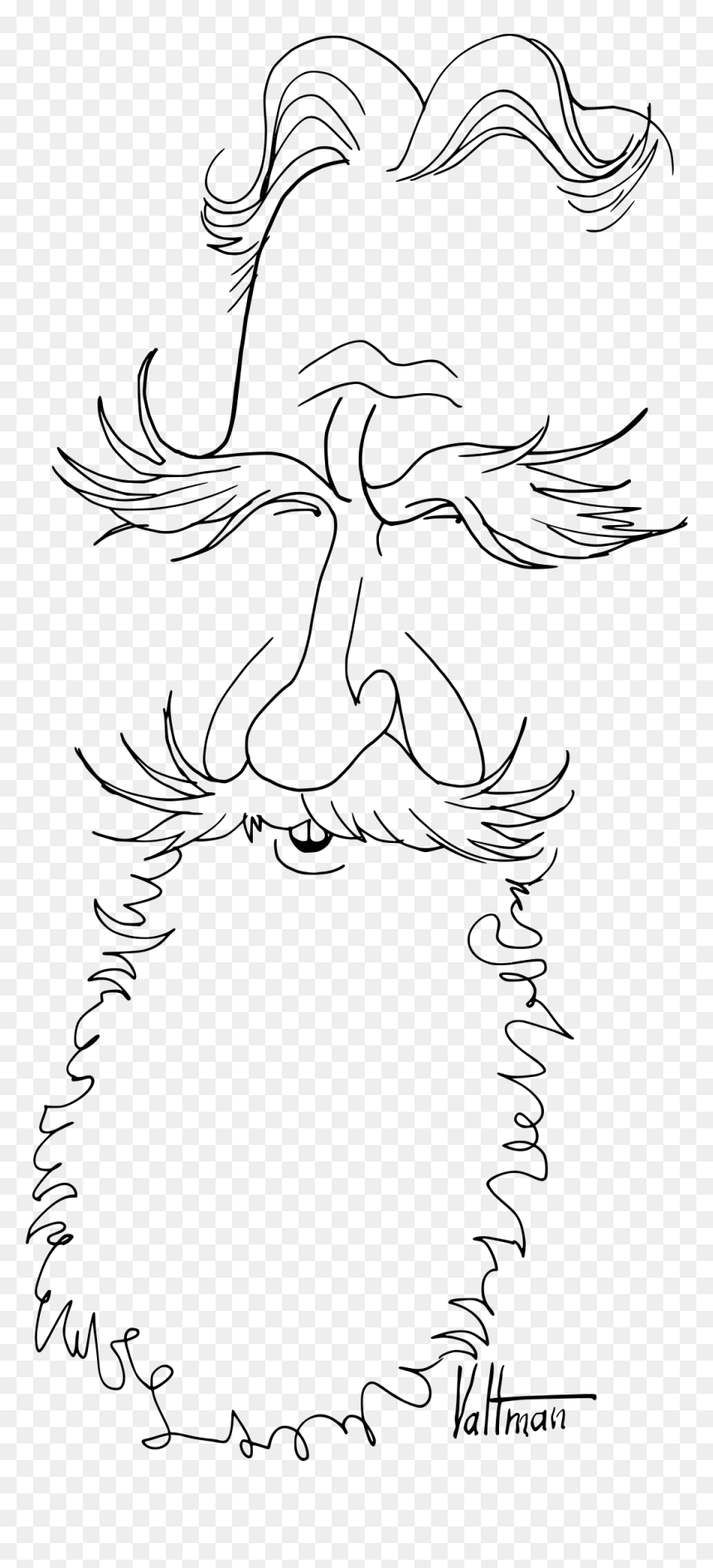 Drawing, HD Png Download - bushy eyebrows png