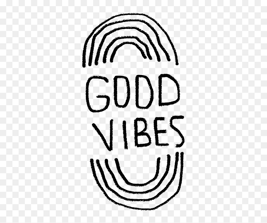 Line Art, HD Png Download - good vibes png