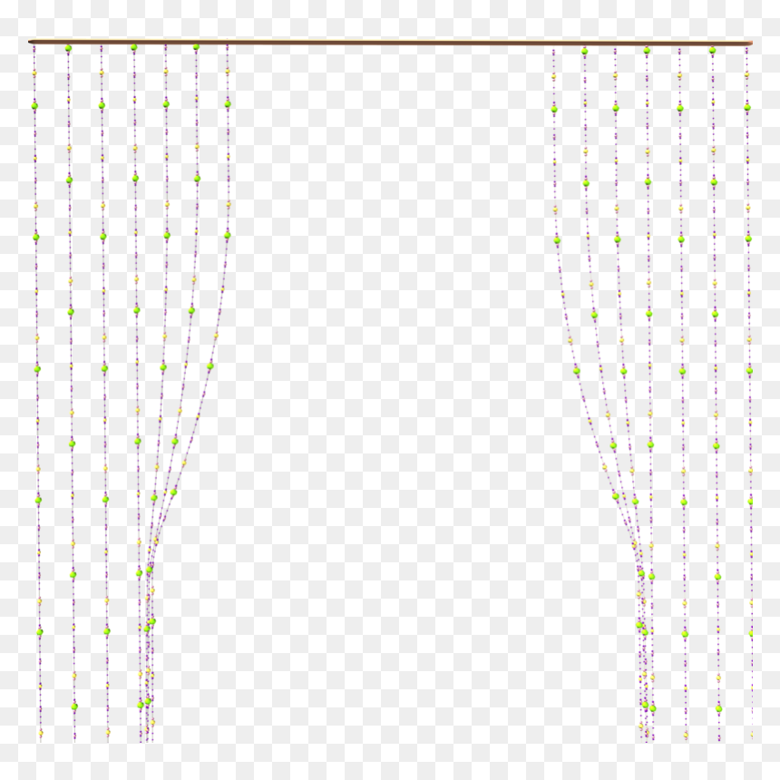 Beaded Curtains Png - Guggenheim Museum Bilbao, Transparent Png - bead png