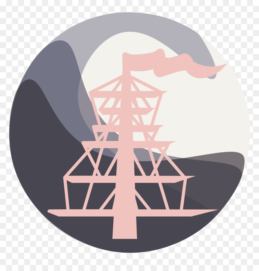 Waves Logo Development-06 - Illustration, HD Png Download - wave silhouette png