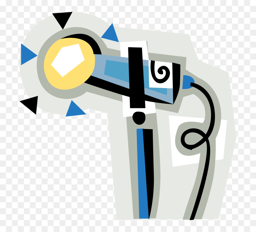 Vector Illustration Of Acoustic To Electric Transducer - Cross, HD Png Download - mic vector png