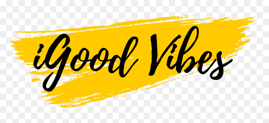 Igood Vibes - Calligraphy, HD Png Download - good vibes png