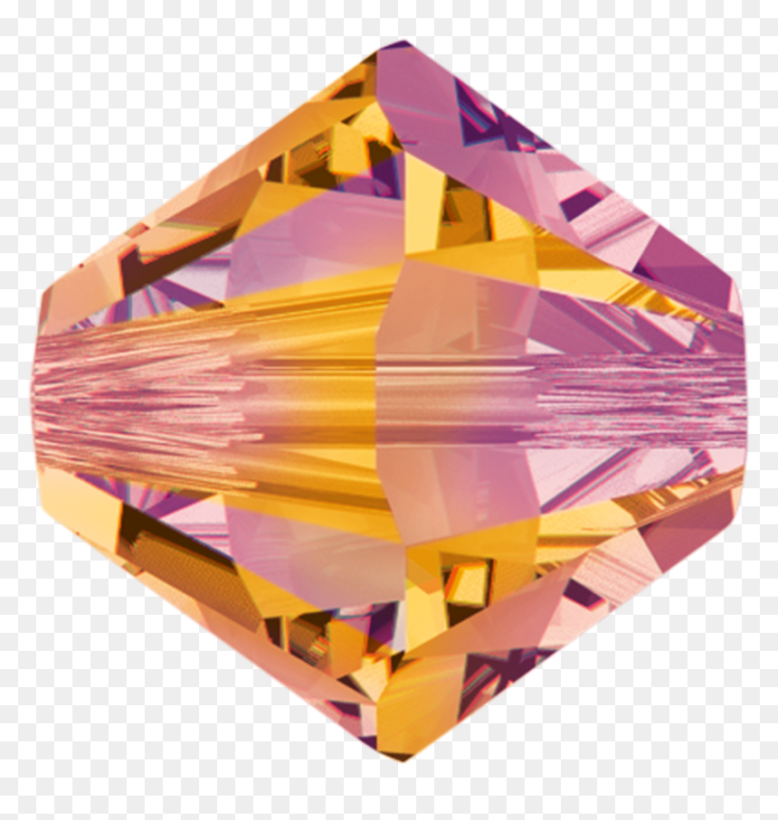 Swarovski 5328 Bicone Bead 3mm Crystal Astral Pink - Swarovski Crystal Astralpink, HD Png Download - bead png