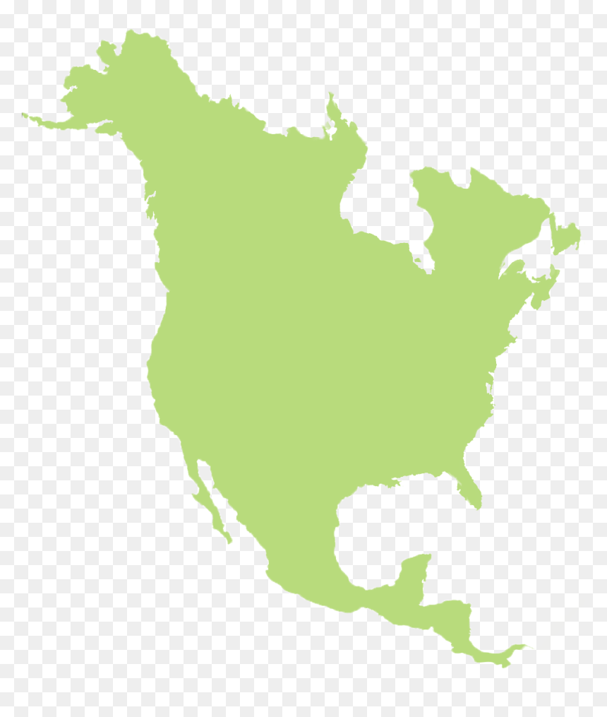 Clipart Library Stock Free Images At Clker Com Vector - North American Federation Flag, HD Png Download - america outline png
