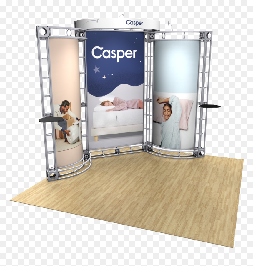 Lyra-2 10 X 10 Corner Orbital Truss Display - Banner, HD Png Download - corner banner png