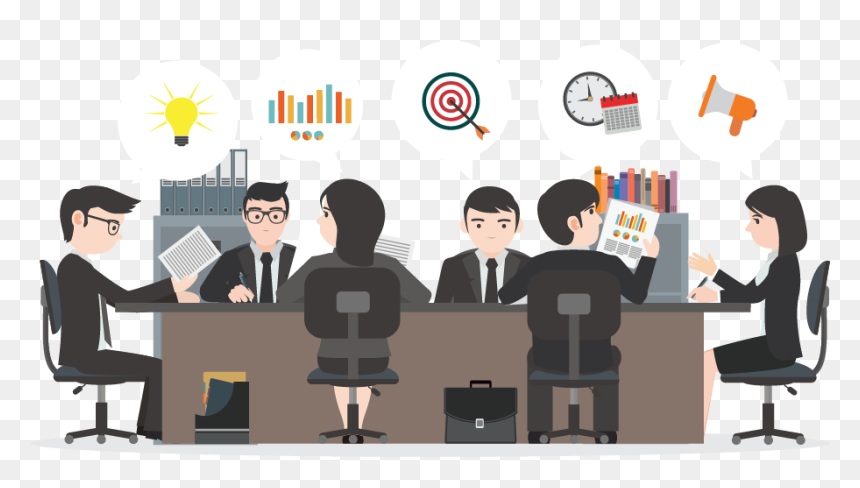 Management Powerpoint Template, HD Png Download - vector people png