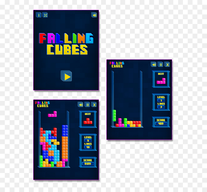 Graphic Design, HD Png Download - tetris blocks png