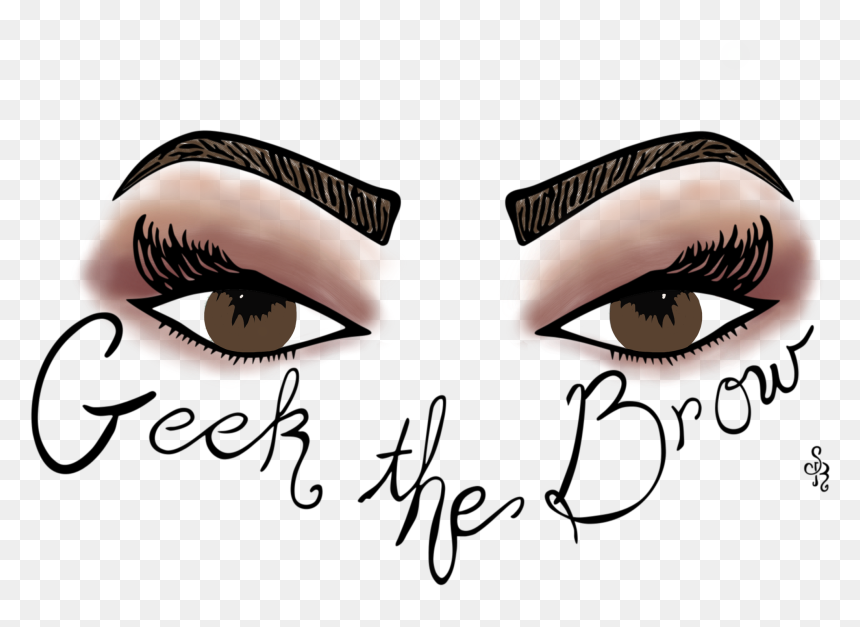 Geek The Brow - Eye Liner, HD Png Download - bushy eyebrows png