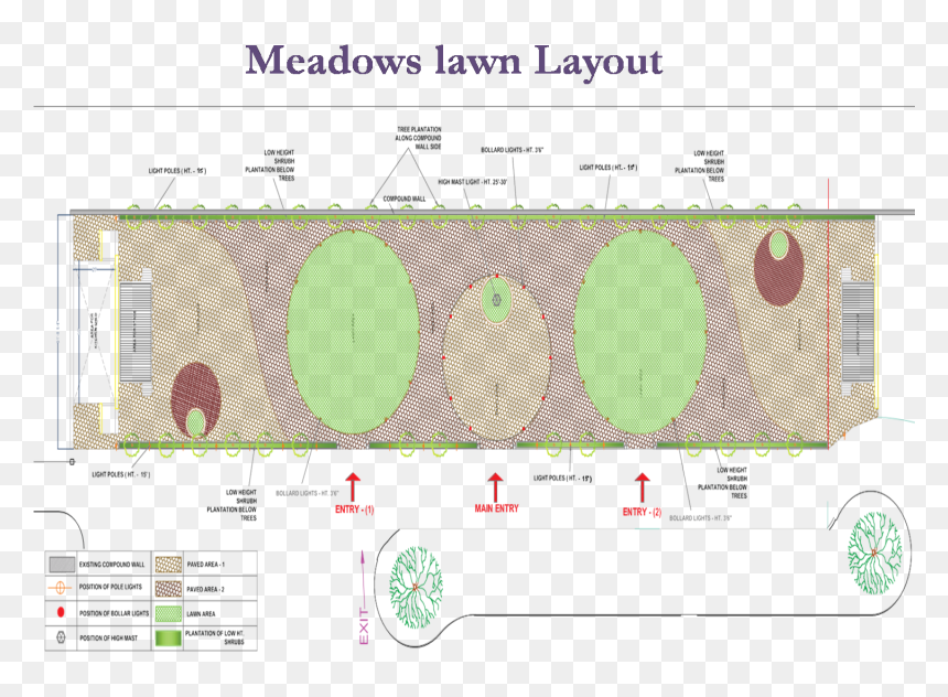 Get Floor Plan Of The Venue - Circle, HD Png Download - compound wall png