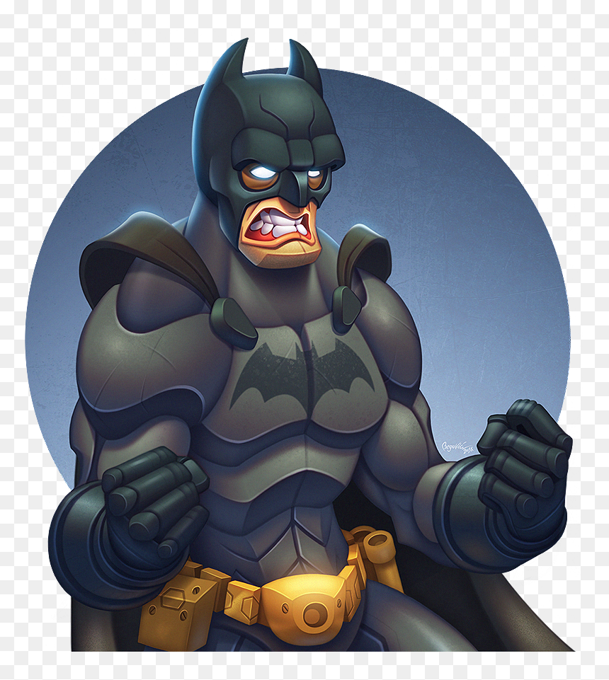 The Dark Knight By Ubegovic Batman Art, American Comics, - St. Mary's Basilica, HD Png Download - batman cartoon png