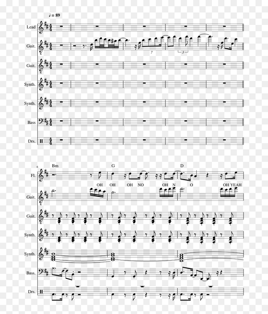 Daddy Yankee Png - Paint It Black Alto Saxophone Sheet Music, Transparent Png - daddy yankee png