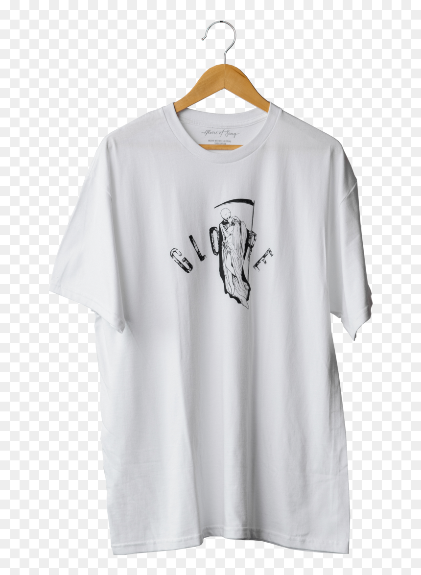 Kiss Of Death Tee, HD Png Download - white tee png