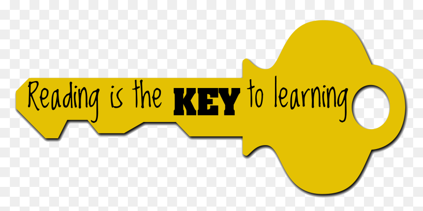 Resultado De Imagen De Reading - Reading Is The Key To Learning, HD Png Download - corner banner png
