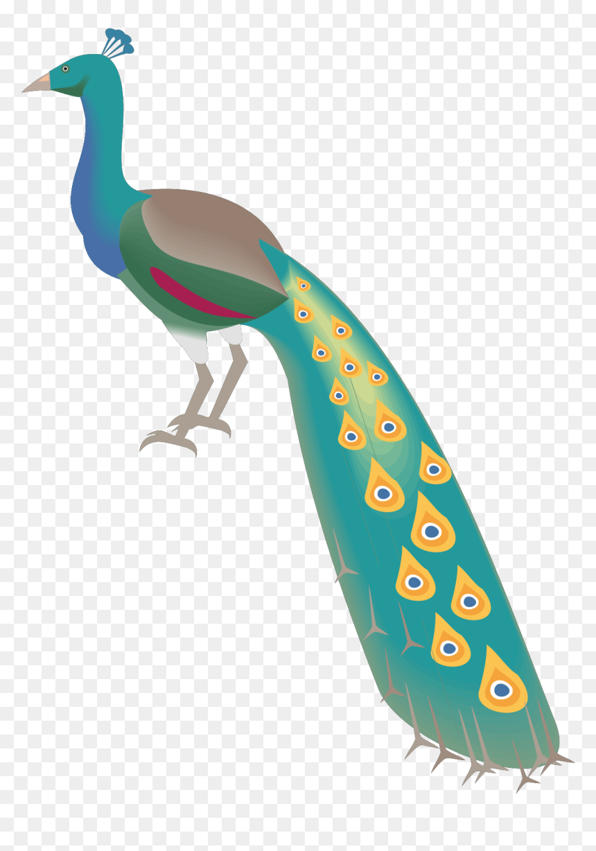 Clip Art, HD Png Download - peacock wings png