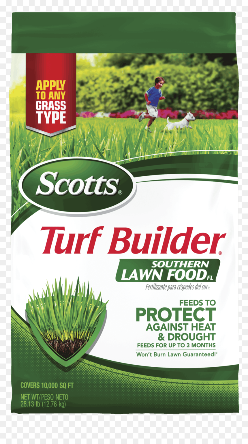 Scotts Turf Builder Southern Lawn Food, HD Png Download - grass block png