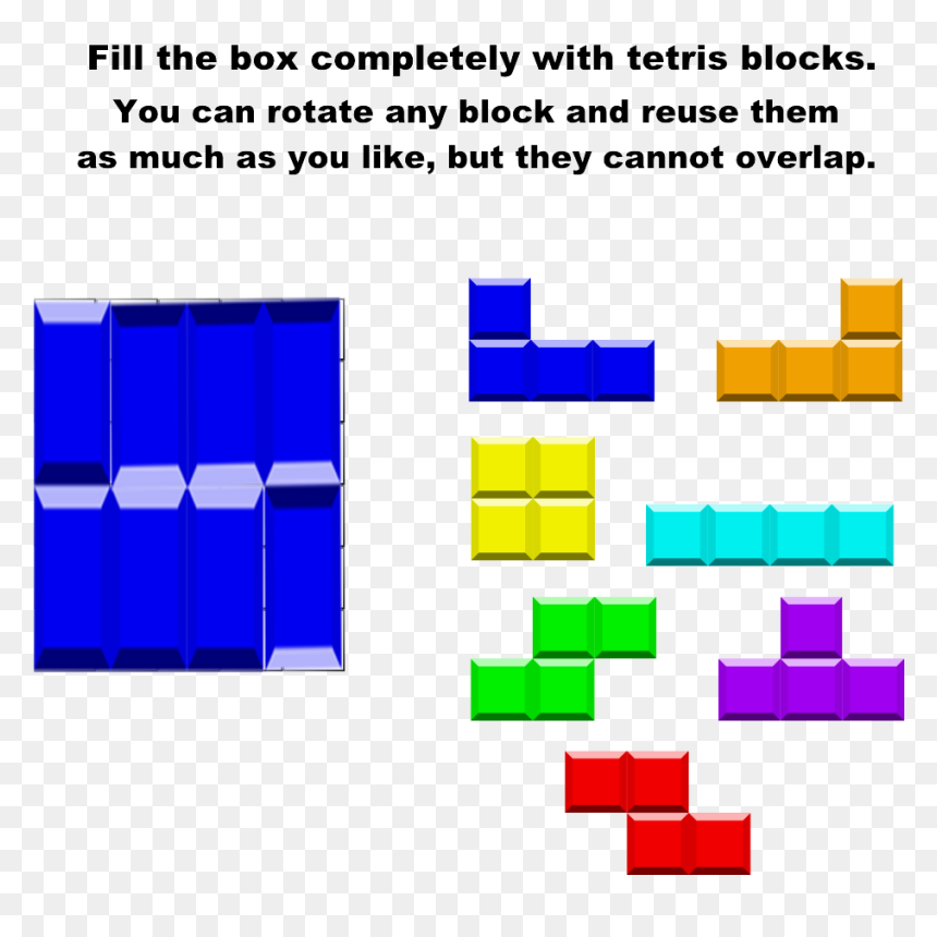 Win Again , - Pattern, HD Png Download - tetris blocks png