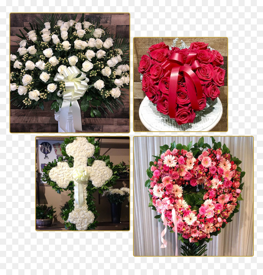 Funeral Flowers Brooklyn - Funeral Flower Arrangements Roses, HD Png Download - flower arrangement png