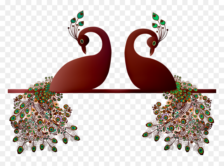 Peafowl, HD Png Download - peacock wings png