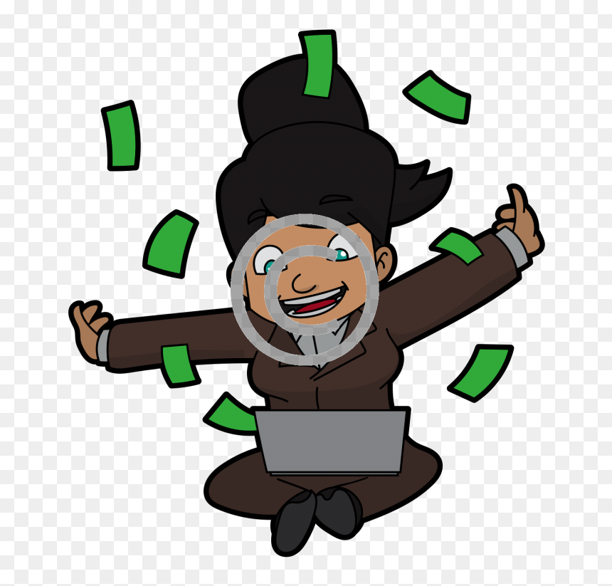 Cartoon, HD Png Download - make money online png