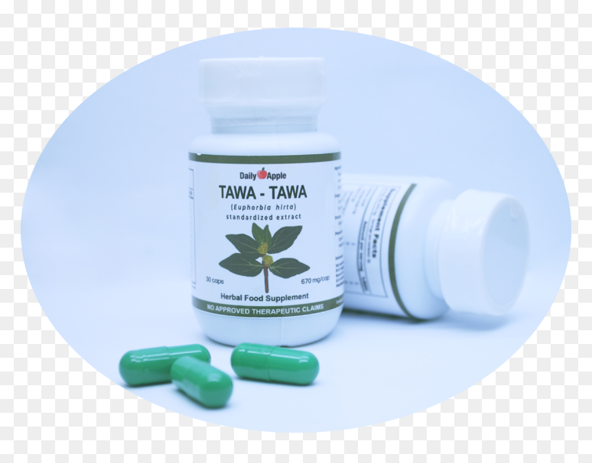 Tawa Tawa Herbal Capsule, HD Png Download - medicine capsule png